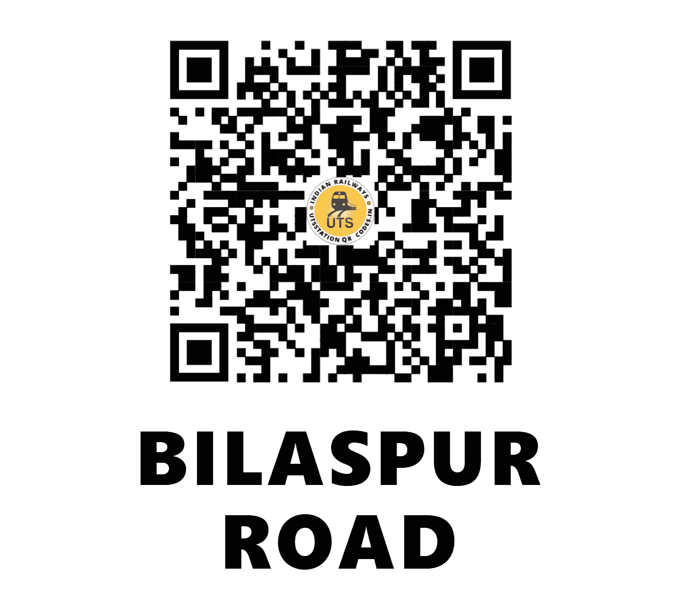 UTS QR Code for BILASPUR ROAD - BLQR (NE - UTTAR PRADESH)